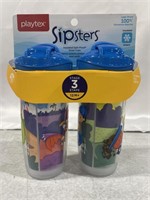 PACK OF 2 PLAYTEX SIPTERS STAGE 3 STAR CUPS