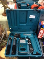 Makita cordless drill driver with charger and