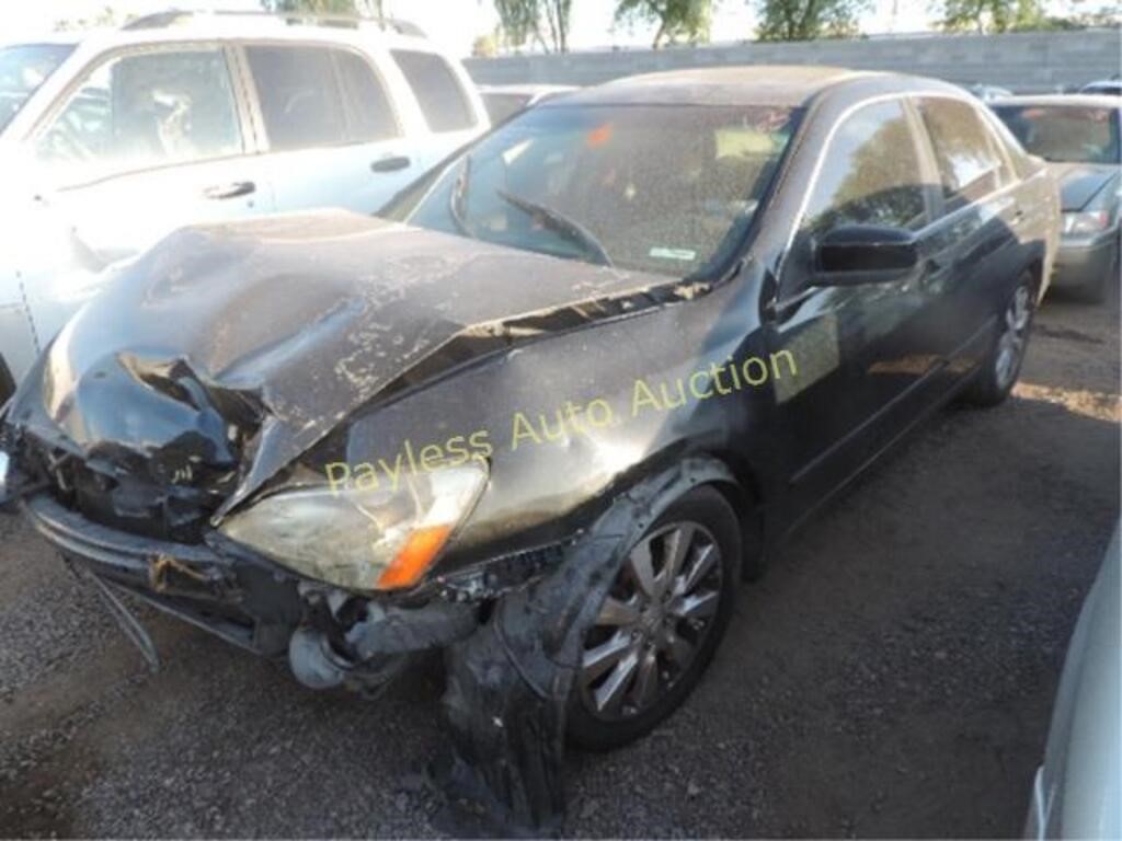 2006 Honda Accord 1HGCM66526A049132 Black