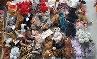 34 TY beanie babies with tags
