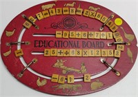 Vintage Educational Board