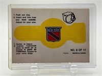 1973-74 OPC Hockey Rings Card Rangers