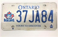 Ontario Blue Jays Plate
