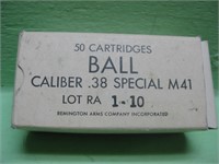 Ball Caliber 38 Special M41 - 50 Count