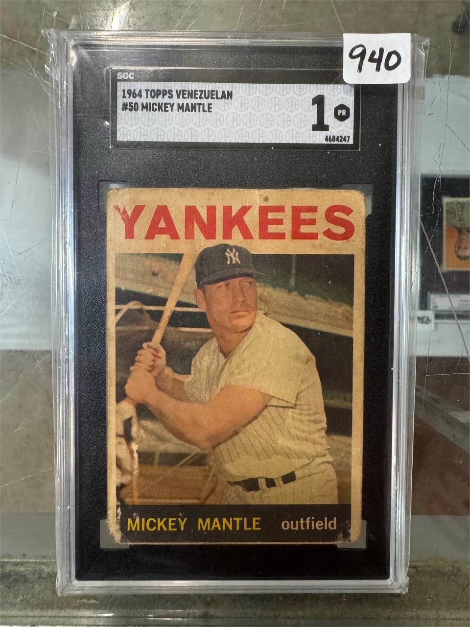 1964 Topps Venezuelan - Mickey Mantle