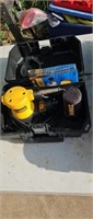 Dewalt sander with sand paper