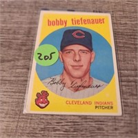 1959 Topps Rookie Bobby Tiefenauer