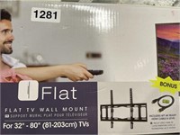 EQUA MOUNT FLAT TV WALL MOUNT RETAIL $40