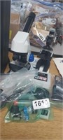 (2) BEGINNER MICROSCOPES WITH ACCESSORIES