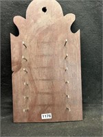 HORSESHOE NAIL WOOD DISPLAY BOARD