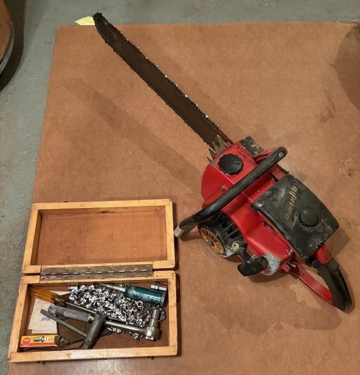 Remington PL-6 Chainsaw w/ Toolbox