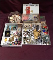 Large Lot Of Estate Jewelry, Trinkets & Treasures