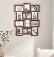 Collage Picture Frames for 12 Photos, 4 x 6