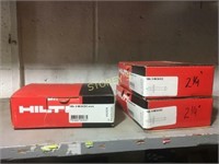 3 Boxes of Hilti NK-54S12 Pins - 2 1/4"