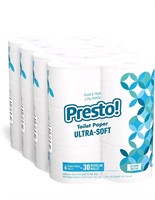 Amazon Brand - Presto! 2-Ply Ultra-Soft