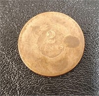 2 Cent 1864 Coin of United States