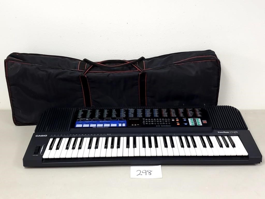 Casio Tone Bank Electronic Keyboard (No Ship)