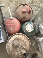 Metal gas cans
