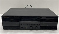 Pioneer Stereo Double Cassette Deck Model CT-W500