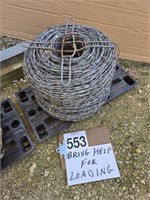 FULL ROLL OF BARBED WIRE