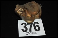 Brass Frog Box 6"