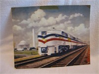 Vintage Large Freedom Train PostCard 8 x 6&3/4