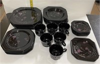 Mikasa Ebony Meadow Dinnerware Set