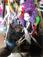 Bratz & Monster High Dolls Lot