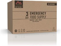 3-Day Emergency Food Supply 18 Servings