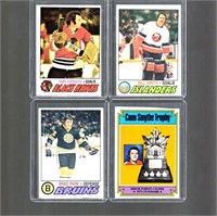 Billy Smith 1977 #229, Tony Esposito 1977 #170, Br