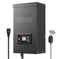 Vevor 600w Low Voltage Landscape Transformer With