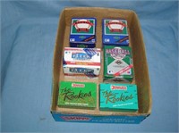 Box full of Fleer, Donruss and Upperdeck factory s