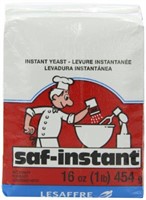 2025/01 2packs Saf Instant Yeast, 1 lb Pouch