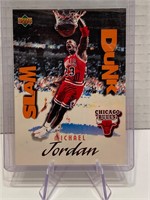 Michael Jordan 1997 UD Slam Dunk Card