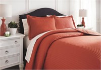 3 Piece King Coverlet
