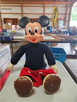 Vintage 20" Disney Mickey Mouse Marching Doll