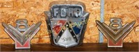 1954 Ford Hood & Fender Emblems
