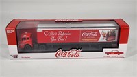 M2 MACHINES COCA COLA TRUCK W/ CAR NIB