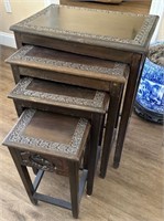 11 - SET OF 4 NESTING TABLES