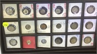 TRAY LOT OF COINAGE, 1939 & MORE