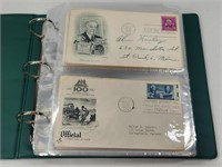 BINDER FULL OF FIRST DAY COVERS