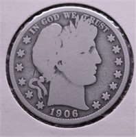 1906 D BARBER HALF DOLLAR G