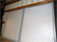 2 4' BY 4' PEG BOARDS AND FRAMES