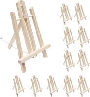 Senzhumu Wooden Easel 12 Pcs  for Painting