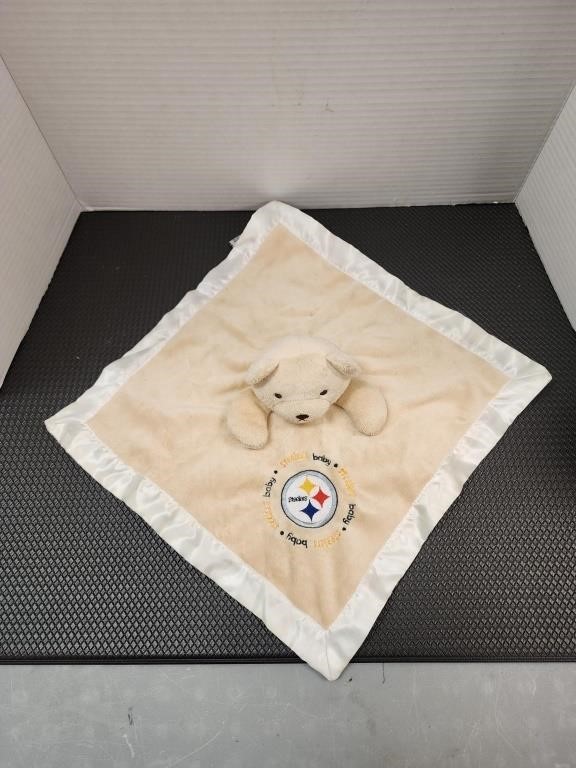 Steelers baby cuddle toy