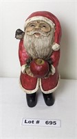 SANTA WITH APPLE