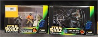 2 NIB STAR WARS POWER OF THE FORCE PLAYSETS