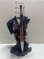 NIB - Dragon w/ Dagger Figurine - Approx. 8 inches