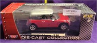 NOS MOTOR MAX 1/18 DIECAST MINI COOPER CAR