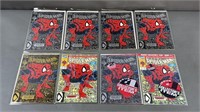 8pc Spider-Man #1 & #1 Variants Marvel Comic Books